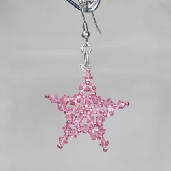 Hook pierces - Silver brass - Earrings Andromeda - Hook pierces - Silver brass - Laiton argenté